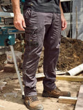 BISLEY FLEX & MOVE™ Stretch Zip Pocket Elastic Waist Cargo Pants (BPC6338) - Workin' Gear