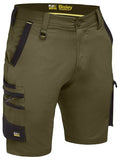 Bisley Flx & Move 4-way Stretch Zip Cargo Short (BSHC1332) - 4 Colours