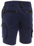 BISLEY Flx & Move Elastic Waist Zip Pocket Cargo Short (BSHC1338) - Workin' Gear