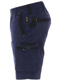 BISLEY Flx & Move Elastic Waist Zip Pocket Cargo Short (BSHC1338) - Workin' Gear