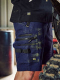 BISLEY Flx & Move Elastic Waist Zip Pocket Cargo Short (BSHC1338) - Workin' Gear