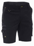 BISLEY Flx & Move Elastic Waist Zip Pocket Cargo Short (BSHC1338) - Workin' Gear