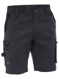 BISLEY Flx & Move Elastic Waist Zip Pocket Cargo Short (BSHC1338) - Workin' Gear