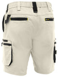 BISLEY Flx & Move Elastic Waist Zip Pocket Cargo Short (BSHC1338) - Workin' Gear