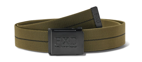 FXD Stretch Canvas Work Belt CB◆3 - Olive