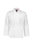 BIZ Mens Alfresco Long Sleeve Chef Jacket (CH330ML)