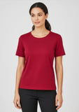 BIZ Marley Womens Short Sleeve Jersey Top (CS952LS)