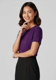 BIZ Marley Womens Short Sleeve Jersey Top (CS952LS)
