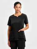 INAURA Avery Womens Round Neck Scrub Top (CST942LS)