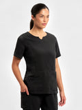 INAURA Avery Womens Round Neck Scrub Top (CST942LS)