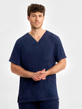 INAURA  Avery Mens V-Neck Scrub Top (CST945MS)