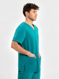 INAURA  Avery Mens V-Neck Scrub Top (CST945MS)