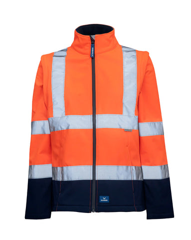 RAINBIRD Womens Hi Vis 2 in 1 Softshell Carroll Jacket (8527)