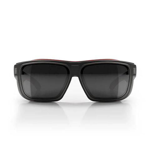 SAFESTYLE Converts Matte Graphite/Red Frame Grey Polarised Lens