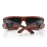 SAFESTYLE Converts Matte Graphite/Red Frame Grey Polarised Lens