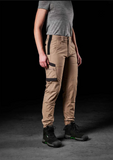 FXD WP◆8W Cuffed Stretch Ripstop Work Pant - Ladies