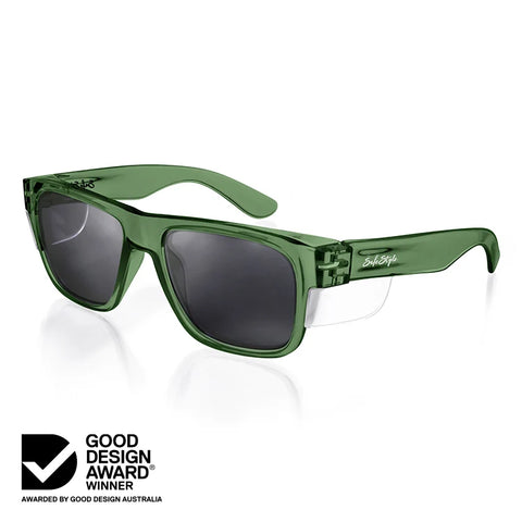 SAFESTYLE Fusions Green Frame - Polarised Lens