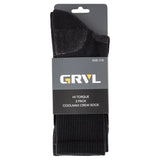 GRVL Hi Torque Coolmax Crew Socks - 2 Pack