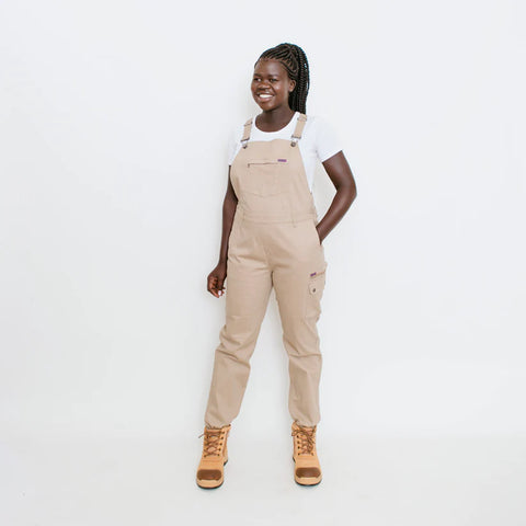 GREEN HIP Womens Overalls - Khaki