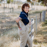 GREEN HIP Womens Overalls - Khaki