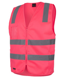 JB'S HiVis D+N Safety Vest Zip Front (6DNSZ) - Workin' Gear