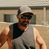 SAFESTYLE Primes Matte Graphite Frame Polarised Lens