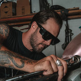 SAFESTYLE Primes Matte Black Frame Polarised Lens