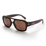 SAFESTYLE Skylines Chocolate Frame Brown Polarised Lens