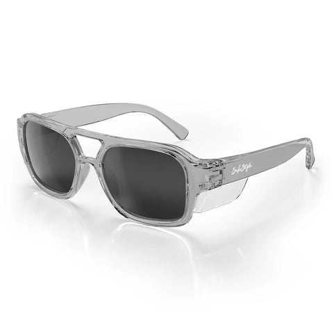SAFESTYLE Skylines Graphite Frame Grey Polarised Lens