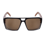 UNIT Vault Sunglasses -  Matte Black Orange- Polarised