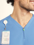NNT Unisex Invigorate Charles V Neck Slim Fit Scrub Top (CATRHL)