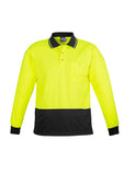 SYZMIK Unisex Hi Vis Basic Long Sleeved Polo (ZH232)