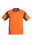 SYZMIK ZH248 - Mens Hi Vis Aztec Polo - S/S