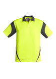 SYZMIK ZH248 - Mens Hi Vis Aztec Polo - S/S