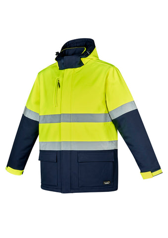 SYZMIK  Unisex Hi Vis Antarctic Softshell Jacket (ZJ553)