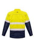 SYZMIK Mens Hi Vis Cotton Drill Jacket (ZJ590)