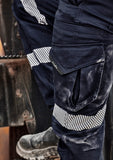 SYZMIK Mens Rugged Cooling Stretch Segmented Taped Pant (ZP924)
