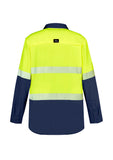 SYZMIK Hi Vis Outdoor Segmented Tape Long Sleeve Shirt (ZW470)