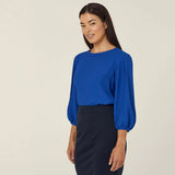 NNT French Georgette 3/4 Sleeve Top (CATUPM)