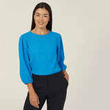NNT French Georgette 3/4 Sleeve Top (CATUPM)