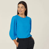 NNT French Georgette 3/4 Sleeve Top (CATUPM)