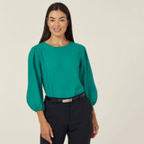 NNT French Georgette 3/4 Sleeve Top (CATUPM)