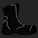 KING GEE Bennu Pro 9 inch Safety Boot - Black (K28006)