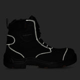 KING GEE Bennu Pro 6" Work Boot - Black (K28008)