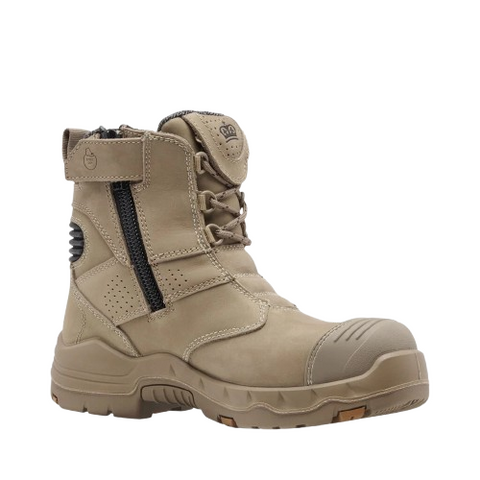 KING GEE Womens Bennu Pro 6 Work Boot - Stone (K28013)