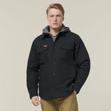 HARD YAKKA Quilted Solid Shacket (Y06691)