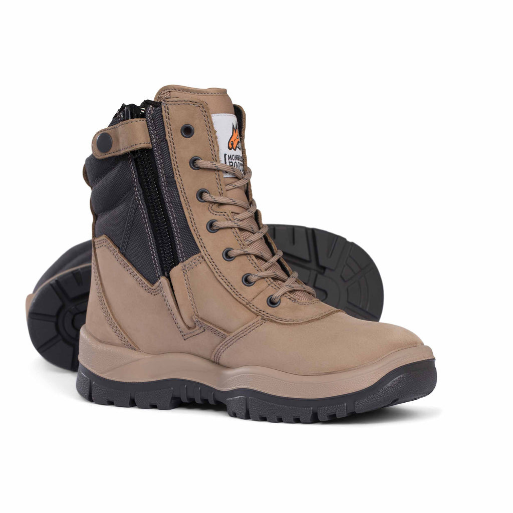 Mongrel 961020 Black Non Safety Zip Sider Boot - Foto 3