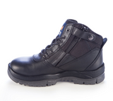 MONGREL 261020 Zipsider Safety Boot - Black - Workin' Gear