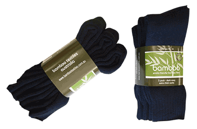 Bamboo Textiles Extra Thick Bamboo Socks (3 Pack) - Workin' Gear