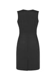 BIZ 30121 Womens Sleeveless V Neck Dress - Workin Gear